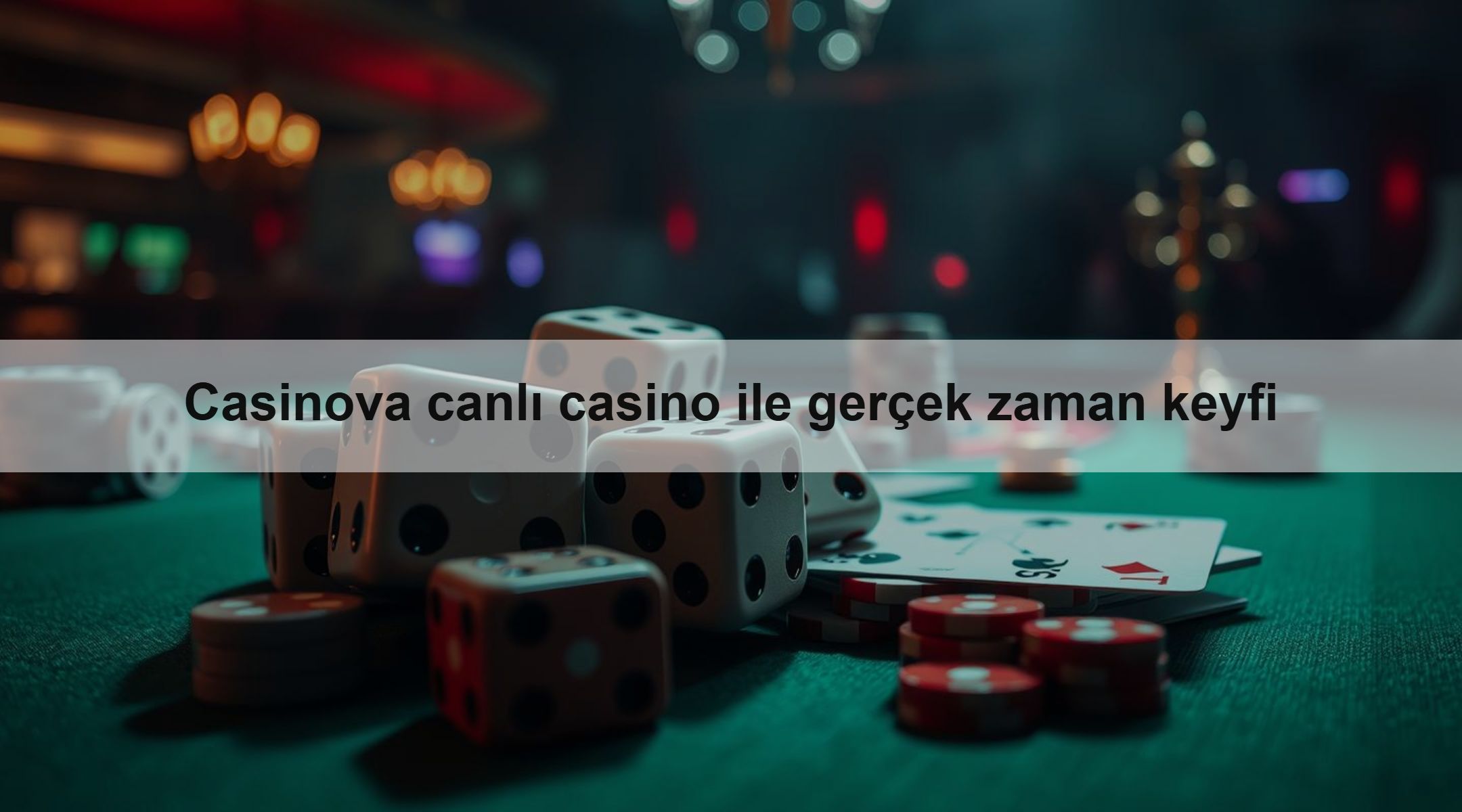 Casinova canlı casino ile gerçek zaman keyfi