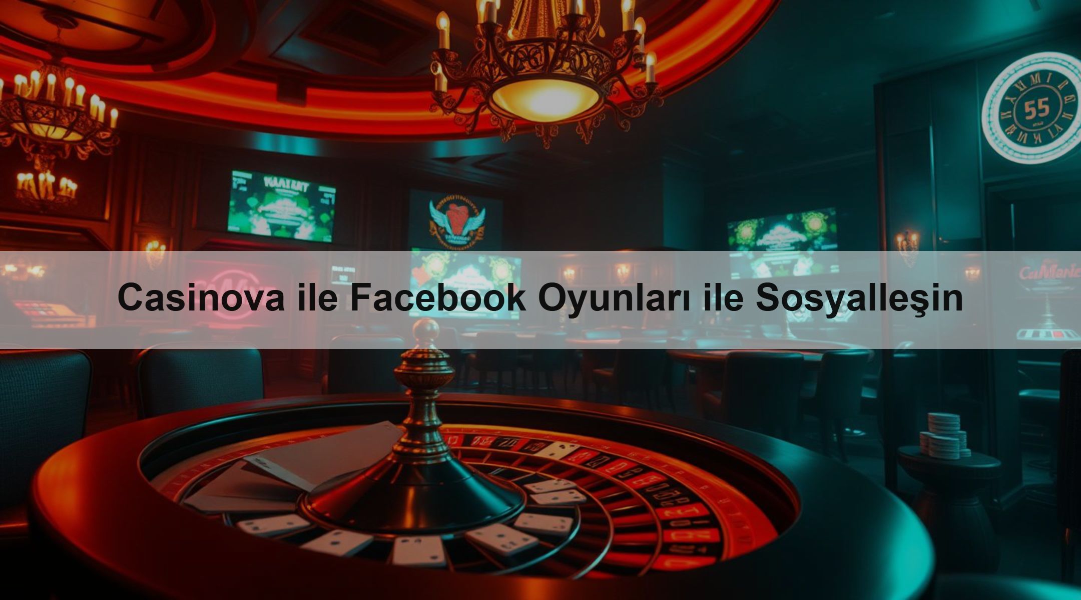 Casinova ile Facebook Oyunları ile Sosyalleşin