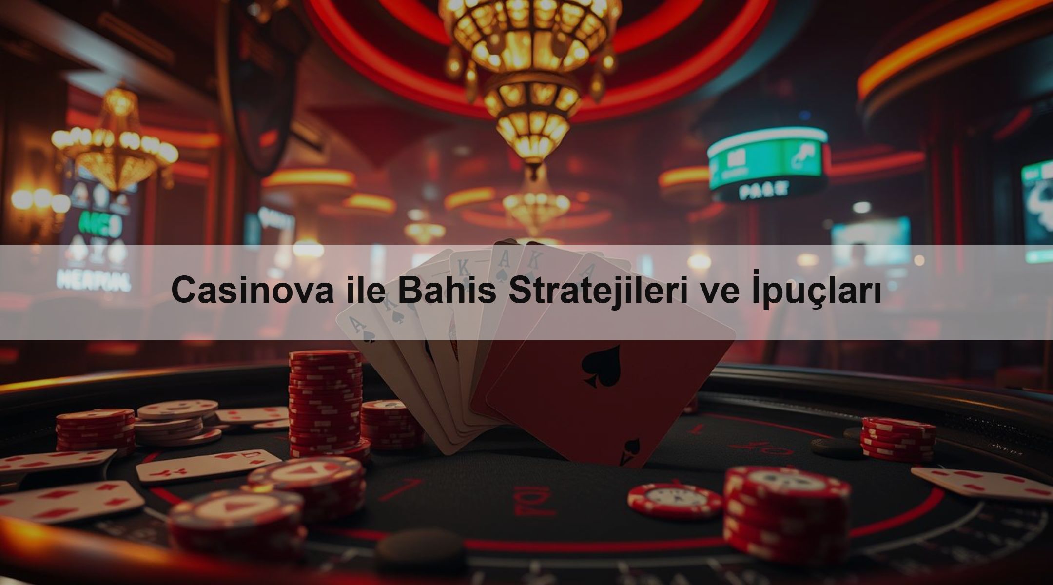 Casinova ile Bahis Stratejileri ve İpuçları