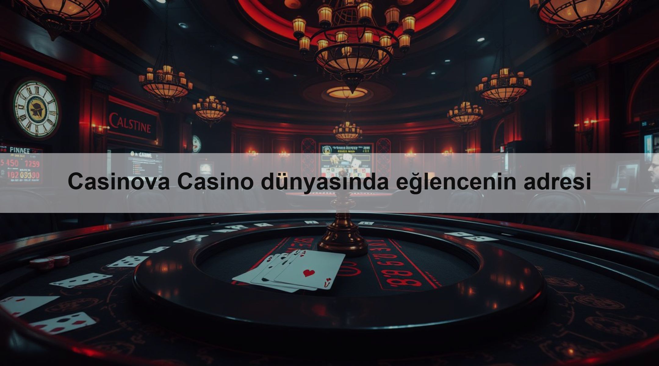 Casinova Casino dünyasında eğlencenin adresi