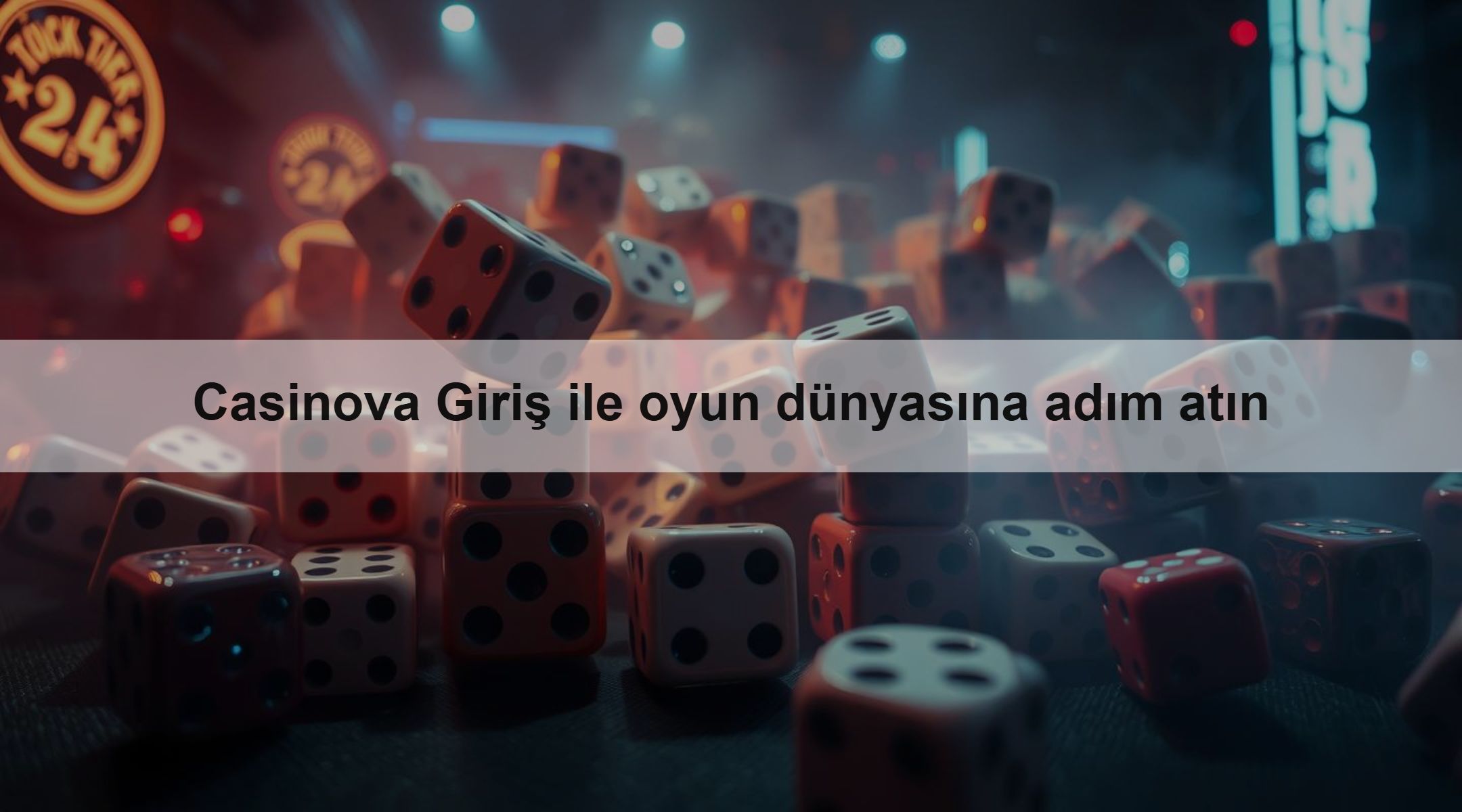Casinova Giriş ile oyun dünyasına adım atın