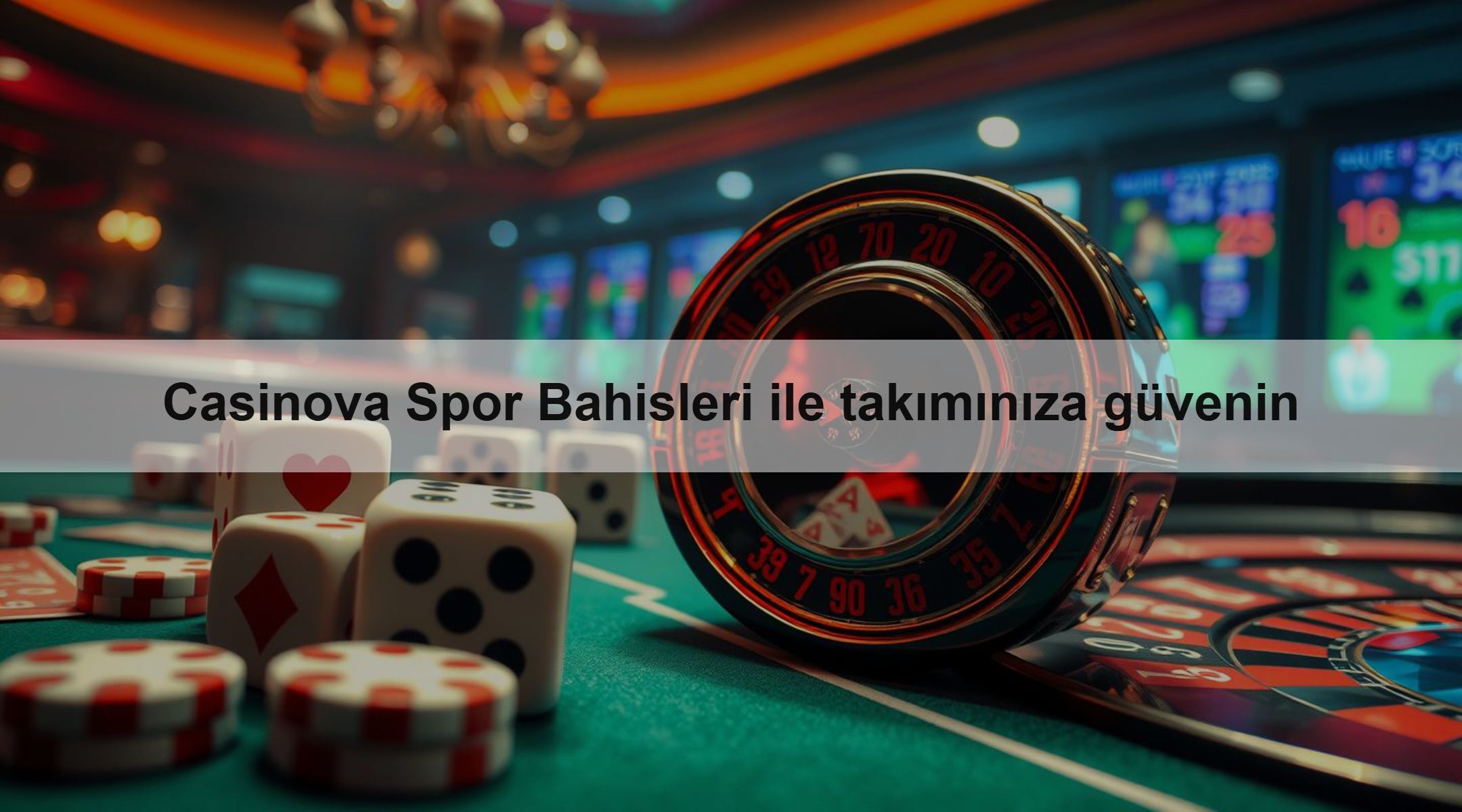 Casinova Spor Bahisleri ile takımınıza güvenin