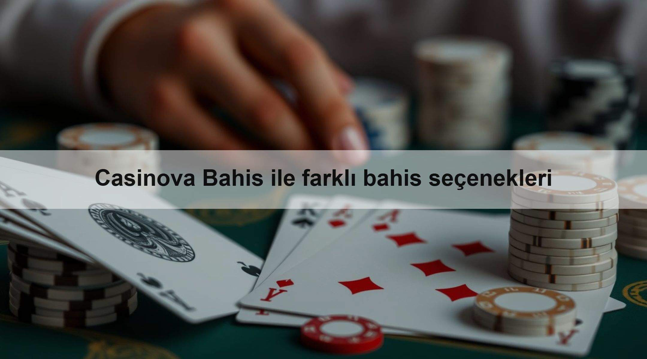 Casinova Bahis ile farklı bahis seçenekleri